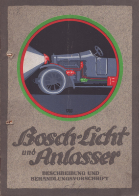 Bosch Licht und Anlasser für Kraftfahrzeuge 11.1923