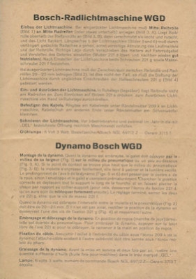 Bosch Radlicht 12.1943