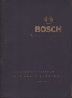 Bosch Katalog 1950