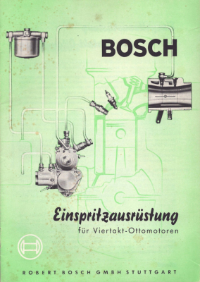 Bosch Einspritzausrüstung für Viertaktmotoren 5.1955