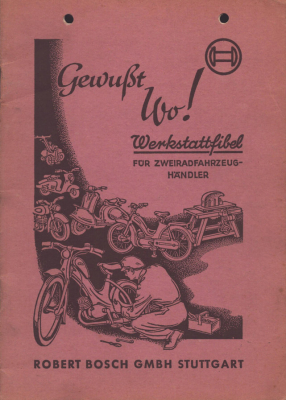 Bosch Werkstattfibel für Mopeds 1957