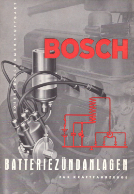 Bosch Batteriezündanlagen für Kfz 7.1965