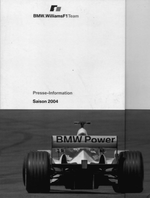 BMW Motorsport Formel 1 Presse Information Saison 2004