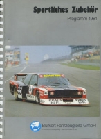 Burkert Fahrzeugteile GmbH Catalog 1981