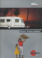 Bürstner Wohnwagen Programm 1992/93