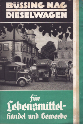 Büssing-NAG Dieselwagen Prospekt 1934