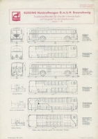 Büssing Bus 5000 TU brochure 1951
