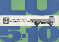 Büssing LU 5/10 Burglöwe Prospekt 9.1961