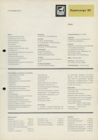 Büssing Supercargo UK Kipper Prospekt 11.1963