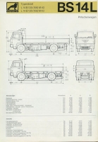 Büssing BS 14 L Pitschenwagen Prospekt 6.1969