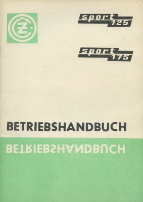 CZ Sport 125 / 175 Reparaturanleitung 1971