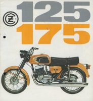 CZ 125 / 175 brochure 1970s