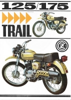 CZ 125 / 175 Trail brochure 1970s