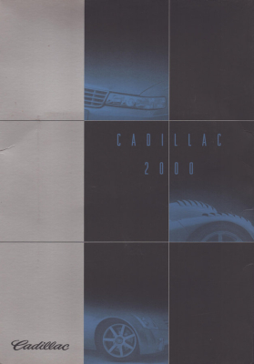 Cadillac Pressemappe Genf 2000
