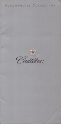Cadillac Merchandise Prospekt 2002