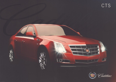 Cadillac CTS Prospekt 2008
