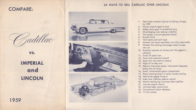 Cadillac Salescraft Program 1959