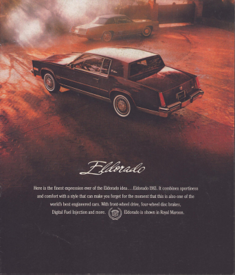 Cadillac Programm 1983