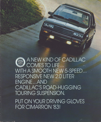 Cadillac Cimarron Prospekt 1983