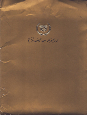 Cadillac Pressemappe 9.1983