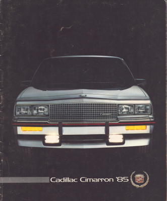 Cadillac Cimarron Prospekt 1985