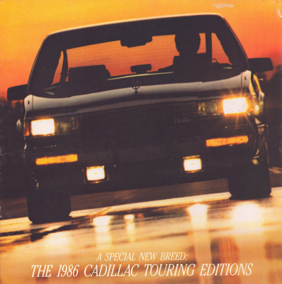 Cadillac De Ville / Fleetwood Touring Editions Prospekt 1986