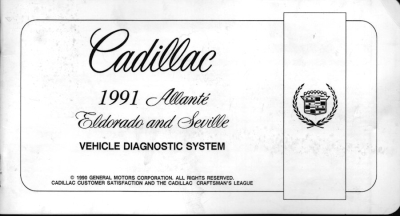 Cadillac Vehicle diagnostic system 1991
