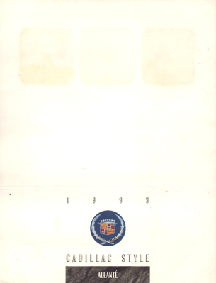 Cadillac Exteriors colors 1993