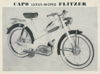 Capo Luxus Moped Flitzer Prospekt ca. 1956