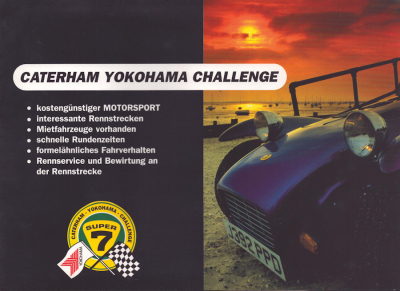 Caterham Yokohama Challenge Prospekt 1997