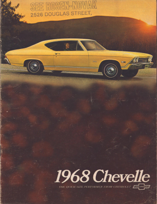Chevrolet Chevelle Prospekt 1968