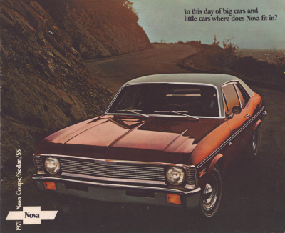 Chevrolet Nova Coupé / Sedan / SS Prospekt 1971