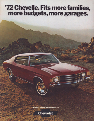 Chevrolet Chevelle / Malibu / Heavy Chavy / SS Prospekt 1972
