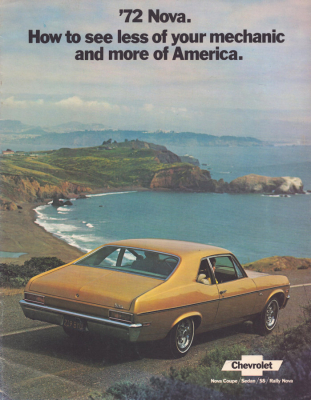 Chevrolet Nova Coupé / Sedan / SS / Rally Nova Prospekt 1972
