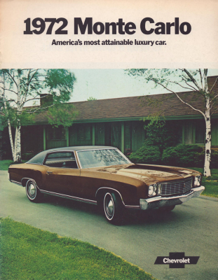 Chevrolet Monte Carlo Prospekt 1972