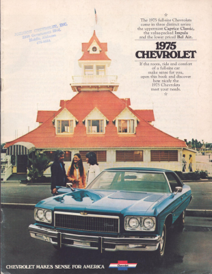 Chevrolet Caprice Classic / Impala / Bel Air Prospekt 1975