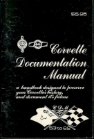 Chevrolet Corvette Documentation Manual 1953-1962 from 1978