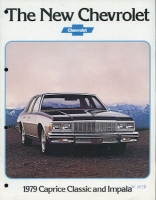 Chevrolet Caprice Classic + Impala brochure 1979