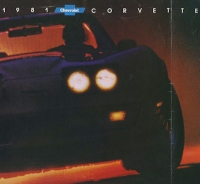 Chevrolet Corvette brochure 1981