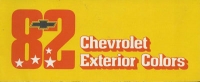 Chevrolet Colors 1982