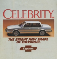 Chevrolet Celebrity brochure 11.1981