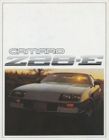 Chevrolet Camaro Z 28-E brochure 1983