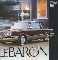 Chrysler LeBaron Prospekt 1983