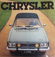 Chrysler 2 Liter brochure 8.1978