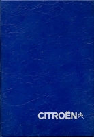 Citroen CX folder with owner`s manual ca. 1975