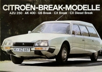 Citroen Break Models program 11.1976