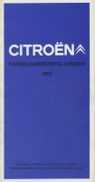 Citroen colors 1982