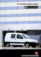 Citroen Berlingo Electrique Prospekt ca. 1998