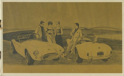 Cobra by Ford Prospekt 1960er Jahre