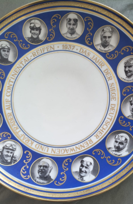 Preview: Continental Motorsport Schmuckteller / Motivteller 1937